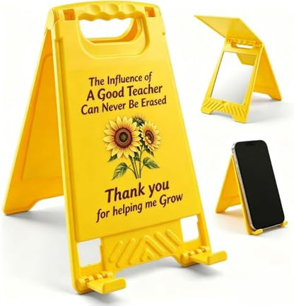 Funny Desk Decor Desk Accessories with Mirror - Thank you for helping