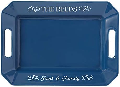 Let's Make Memories Personalized Stoneware Entertaining Platter - For