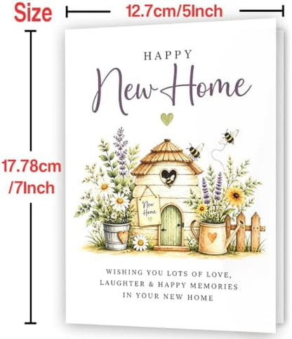 Hongshan New Home Card,Housewarming Gifts Congrats Card for New