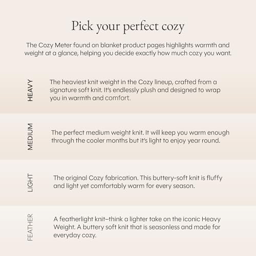 Barefoot Dreams® CozyChic® Throw, Cream, 54"x72"