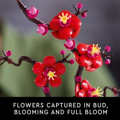 LEGO Botanicals Plum Blossom Building Sets for Adults - Artificial