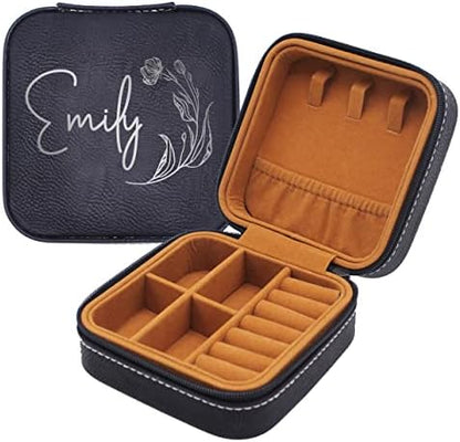My Personal Memories Custom Personalized Travel Jewelry Case Organizer