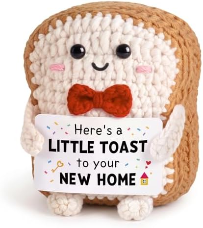 House Warming Gifts New Home - Handmade Crochet Toast