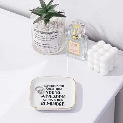 PUDDING CABIN Gifts for Women Unique Birthday, Inspirational Jewelry