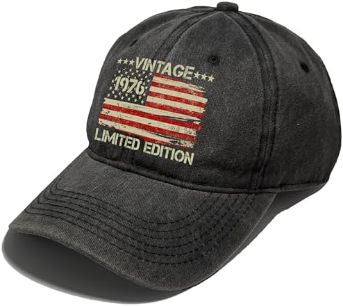 50th Birthday Gifts for Men Women,Vintage 1976 Hat,50th Birthday