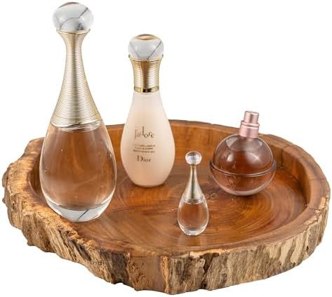 Irregular Shape Wood Trays, Natural Wooden Tray for Décor, Rustic