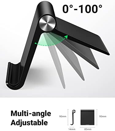 UGREEN Cell Phone Stand for Desk, Fully Foldable&Adjustable Phone