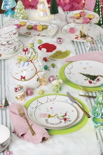 Lenox Merry Grinchmas Porcelain Christmas Serving Tray