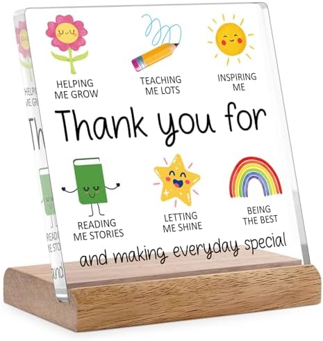 Thank You for Helping Me Grow Gifts - Teacher Appreciation Gifts for