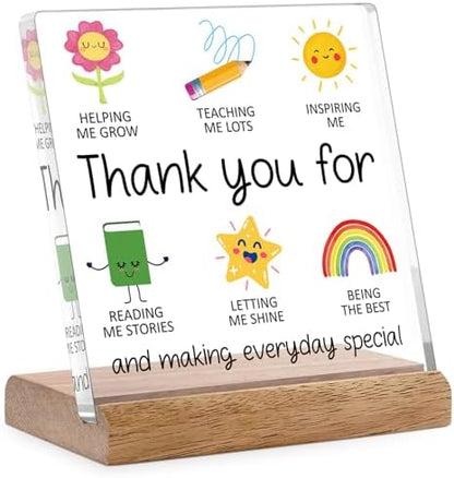 Thank You for Helping Me Grow Gifts - Teacher Appreciation Gifts for