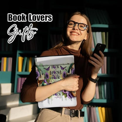 Funny Gifts Book Lovers Gifts Book Sleeve, Book Accessories Bookish