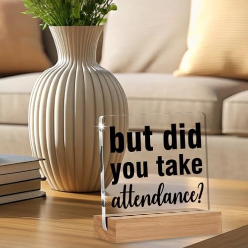 Funny Teacher Gift School Secretary Gifts for Women Men, But Did You