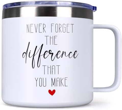 Thank You Coffee Mug for Coworkers Women Nurse Teacher Travel Cup Boss