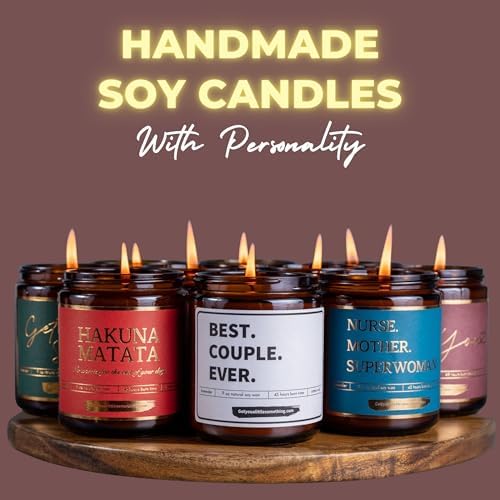 Funny Candle for Couples Anniversary, Wedding Engagement, Housewarming