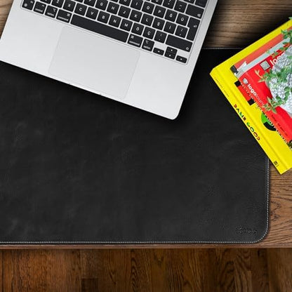 Londo Top Grain Leather Extended Mouse Pad – Large Desk Mat for Office