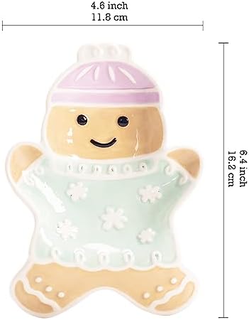 Bico Gingerbread Man Spoon Rest, for holding Spoon, Ladle, Utensils