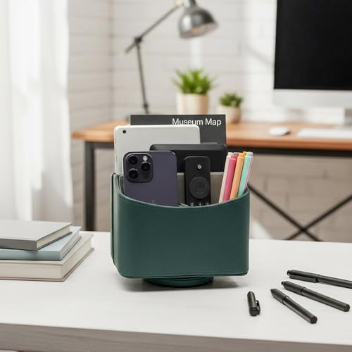 UnionBasic Rotating Desk Organizer, 360 Desk Spinning Caddy, Desktop