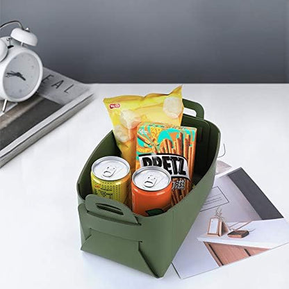 KINIVA Gift Baskets for Present-Valet Tray Organizer - Leather Dresser