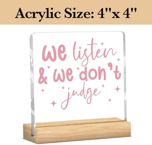 Mental Health Decor, Motivational Gifts for Women Men, Self Love