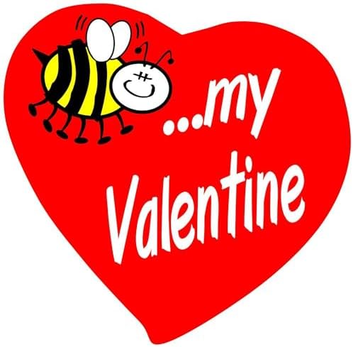 CafePress Bee My Valentine Mugs 15 oz (444 ml) Ceramic Coffee Mug
