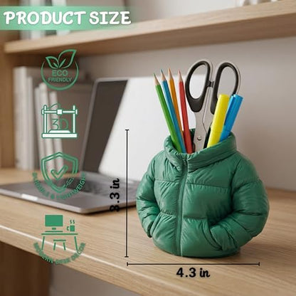 Office Supplies, Cute Office Supplies, Cute Jacket-Shaped Pen Holder