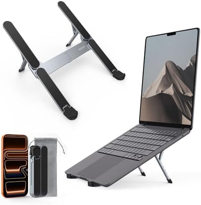 SODI [Ultra Compact] Foldable & Portable Laptop Stand for Desk