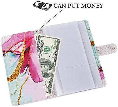 Business Card Organizer,Business Card Holder Book Case PU Leather