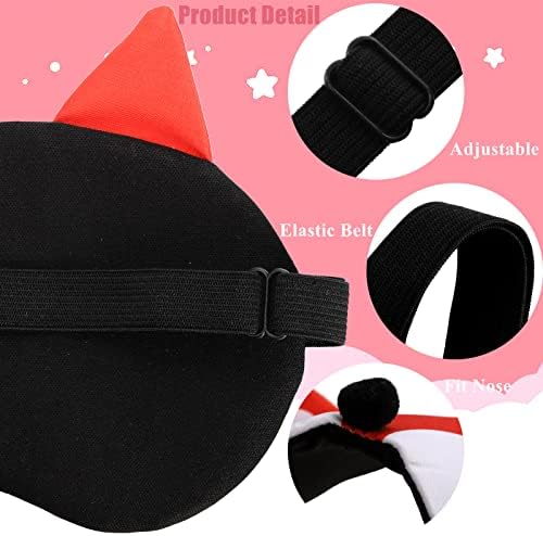ZOOFOX 16 Pack Cute Animal Sleep Masks, 3D Blackout Blindfolds for