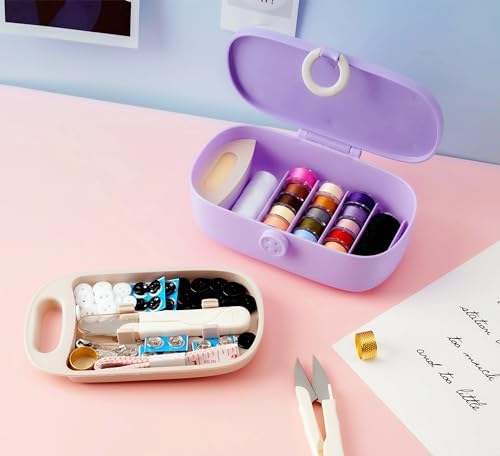 FKOG Sewing Kit, 135 Pcs Family Sewing Project Kit Travel Sewing
