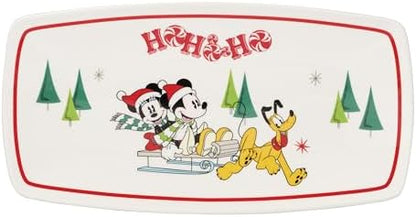 Lenox Disney Holiday Christmas Porcelain Serving Tray
