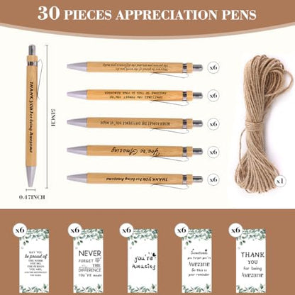30 Sets Employee Appreciation Gifts Bulk Teacher Thank You Gifts