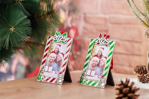 FKOG 2026 Picture Frame Christmas Ornament, Family Senior Sports