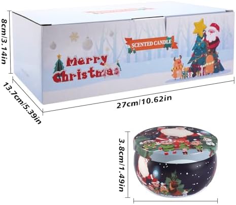 16Pack Christmas Scented Candles Gift- Aromatherapy Candle-Soy