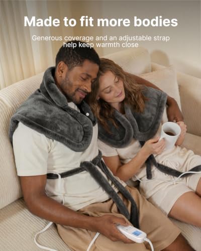 RENPHO Heating Pad for Back, Christmas Gift for Women, FSA Eligible