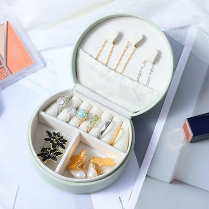 10 Pcs Mini Jewelry Travel Case, Small Travel Jewelry Case Organizer