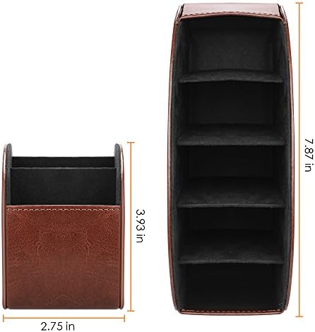 SITHON Remote Control Holder with 5 Compartments