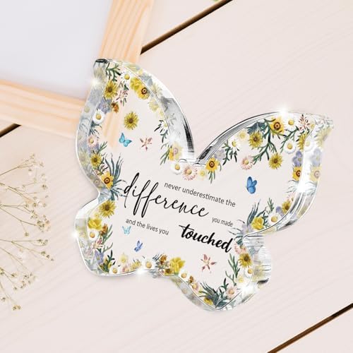 Employee Appreciation Gift, Appreciation Plaque, Gift for Teachers