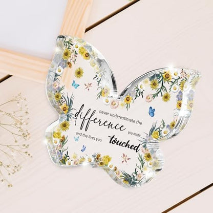 Employee Appreciation Gift, Appreciation Plaque, Gift for Teachers