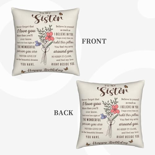 Sister Birthday Gifts, Gifts for Sister Birthday, Happy Birthday