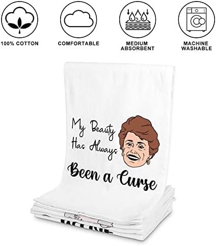 Funny Kitchen Towels-Golden Inspired Gifts for Women,Golden