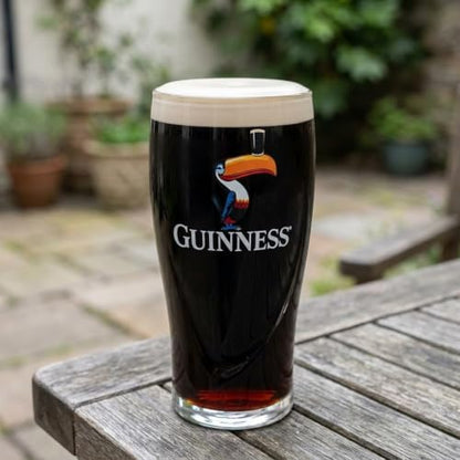 Guinness 20oz Toucan Pint Glass – Twin Pack | Official Merchandise