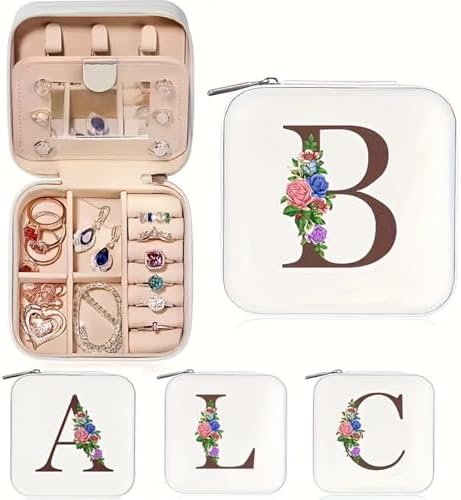 Personalized Jewelry Box - A portable storage box for travel rings