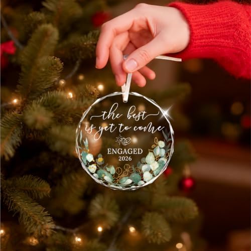 FUCDTEFC Wedding Gift for Couples,The Best is Yet to Come - Engaged