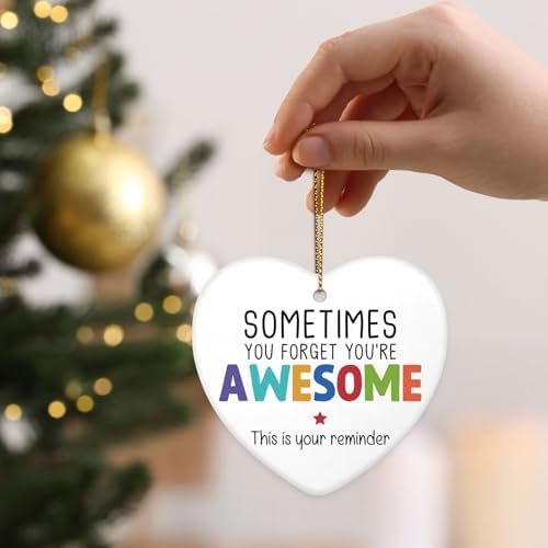 Inspirational Gifts for Women Men Ceramic Ornaments Thank You Gifts