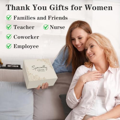 Thank You Gifts for Women, Boss Day Appreciation Gifts Basket for