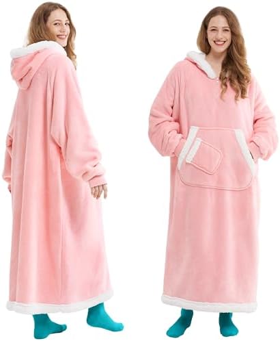 Giggling Getup Wearable Blanket Hoodie for Women Men Gifts for Women