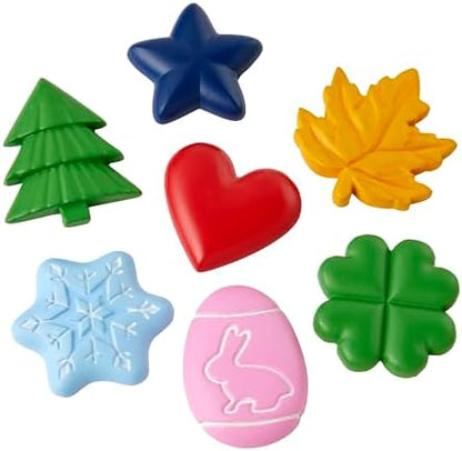 SKL Home Seasonal Soap/Lotion Dispenser Set with 7 Holiday Magnets