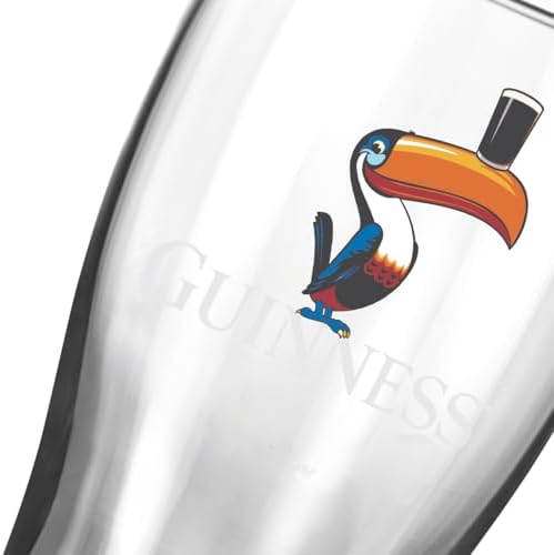 Guinness 20oz Toucan Pint Glass – Twin Pack | Official Merchandise
