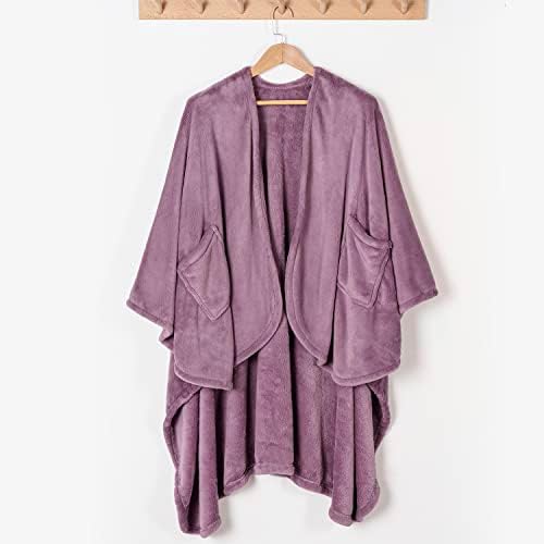 Berkshire Blanket PrimalushTM Wearable Blanket, Cozy Loungewear