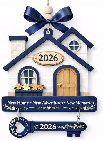 New Home Ornament 2026, New Home Gifts, Housewarming Presents, New